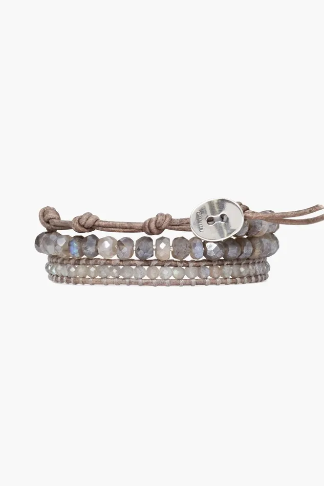Women Mano Triple Wrap Bracelet Labradorite Chan Luu Bracelets
