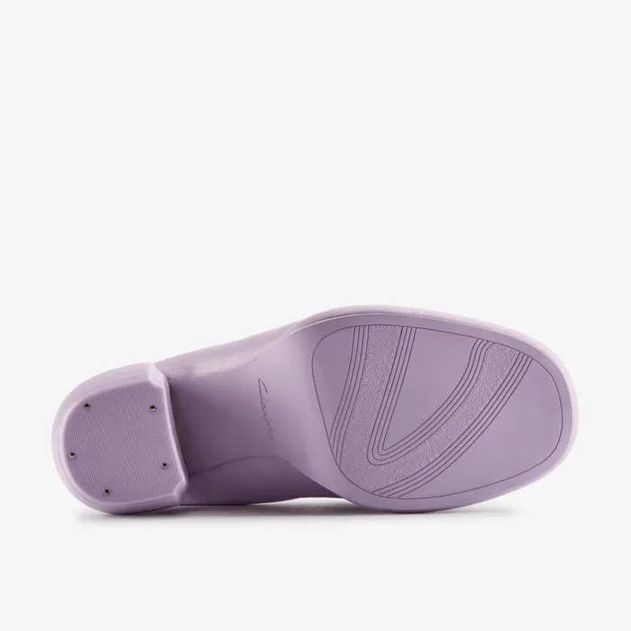 Women Martine Roses Loafer 1 Lilac Leather Clarks Loafers and Oxfords