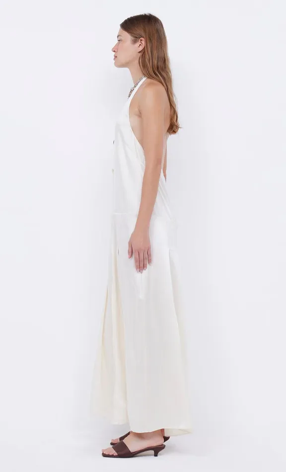 Women Maxi Dresses Bec Bridge KAIA HALTER MAXI DRESS 8211 IVORY