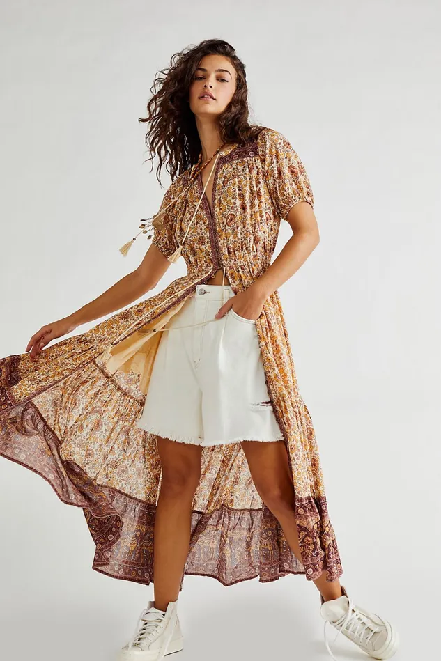 Women Maxi Dresses Free People Sundown Gown Spice