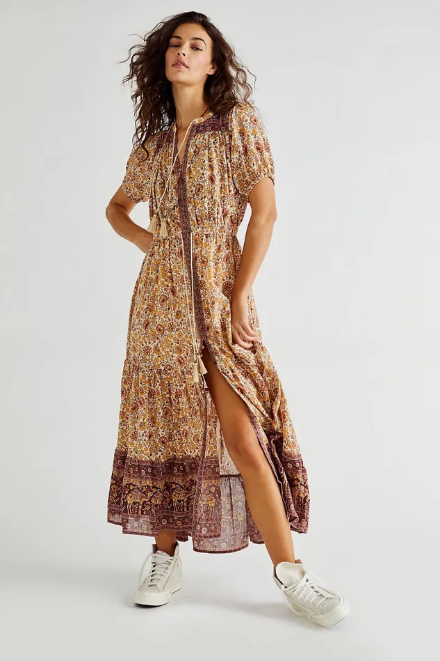 Women Maxi Dresses Free People Sundown Gown Spice