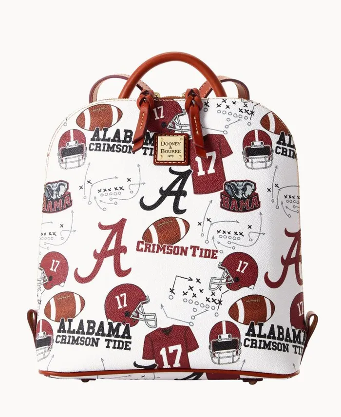 WomenMen Backpacks Dooney and Bourke Collegiate University Of Alabama Zip Pod Backpack Alabama WomenMen Backpacks Dooney and Bourke Collegiate University Of Alabama Zip Pod Backpack Alabama