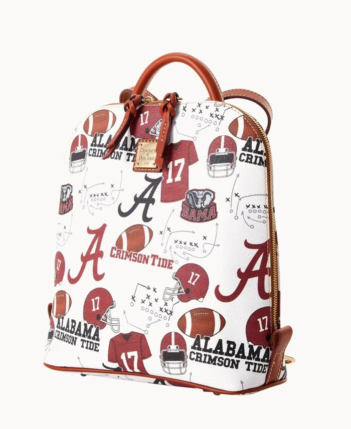 WomenMen Backpacks Dooney and Bourke Collegiate University Of Alabama Zip Pod Backpack Alabama WomenMen Backpacks Dooney and Bourke Collegiate University Of Alabama Zip Pod Backpack Alabama
