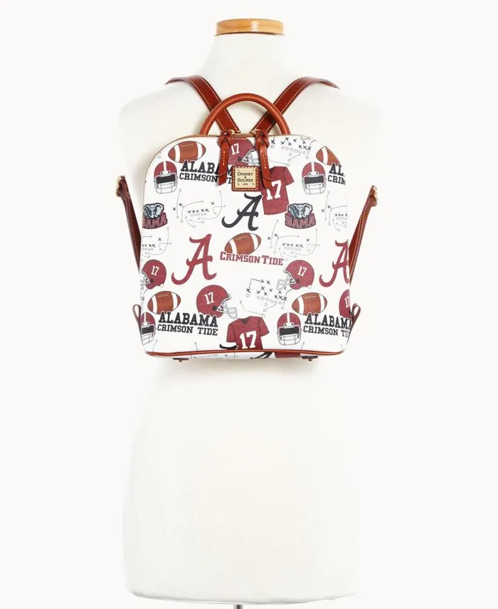 WomenMen Backpacks Dooney and Bourke Collegiate University Of Alabama Zip Pod Backpack Alabama WomenMen Backpacks Dooney and Bourke Collegiate University Of Alabama Zip Pod Backpack Alabama