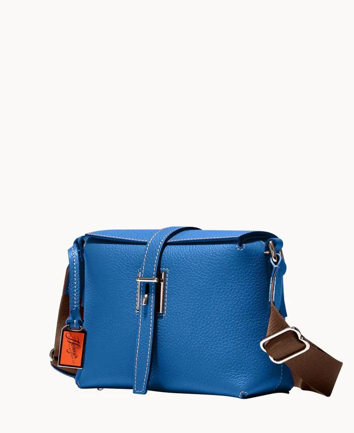 WomenMen Crossbodies Dooney and Bourke Henrys Foldover Crossbody Blue