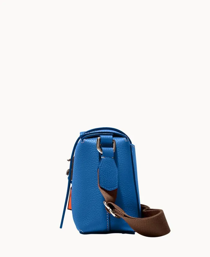 WomenMen Crossbodies Dooney and Bourke Henrys Foldover Crossbody Blue