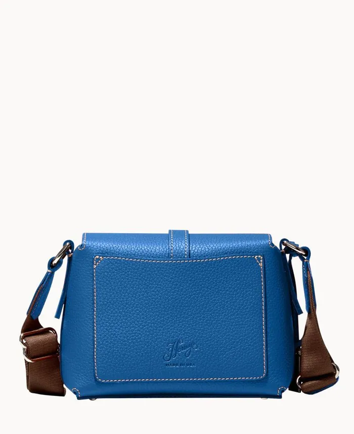 WomenMen Crossbodies Dooney and Bourke Henrys Foldover Crossbody Blue