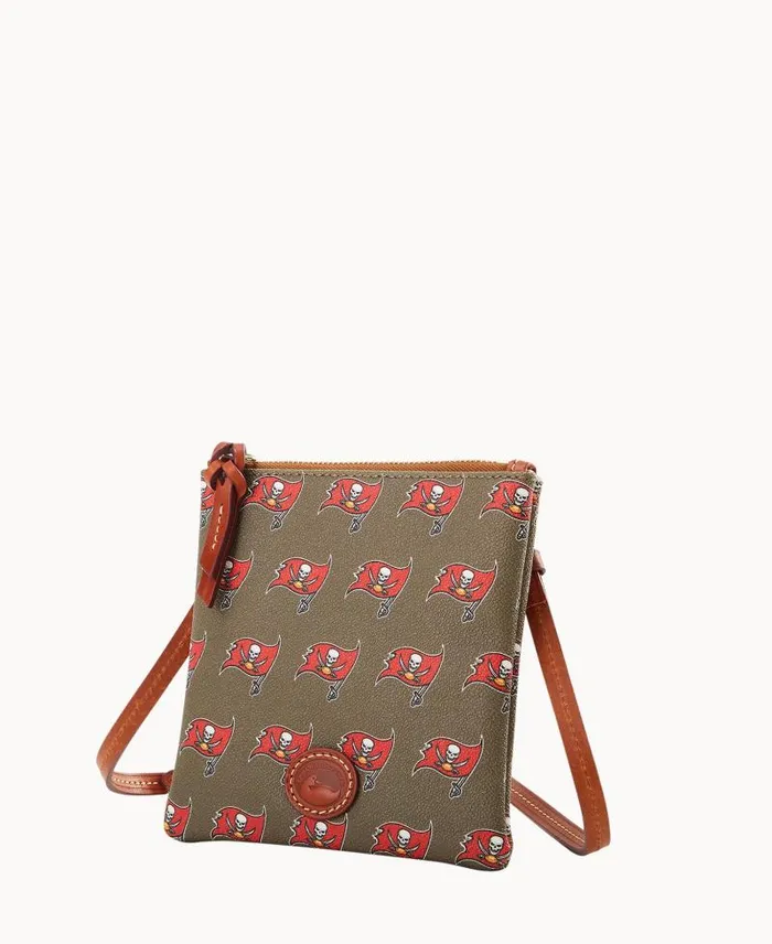 WomenMen Crossbodies Dooney and Bourke NFL Buccaneers Small North South Top Zip Crossbody Buccaneers WomenMen Crossbodies Dooney and Bourke NFL Buccaneers Small North South Top Zip Crossbody Buccaneers