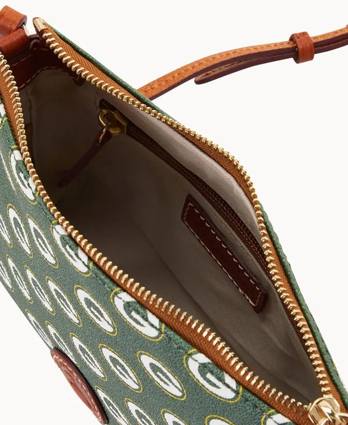 WomenMen Crossbodies Dooney and Bourke NFL Packers Crossbody Pouchette Packers WomenMen Crossbodies Dooney and Bourke NFL Packers Crossbody Pouchette Packers