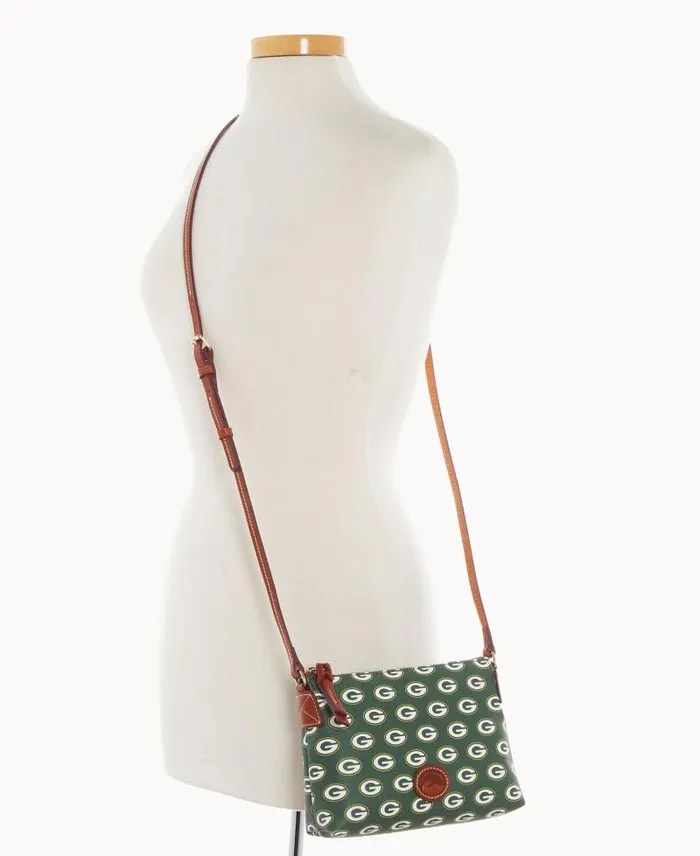 WomenMen Crossbodies Dooney and Bourke NFL Packers Crossbody Pouchette Packers WomenMen Crossbodies Dooney and Bourke NFL Packers Crossbody Pouchette Packers