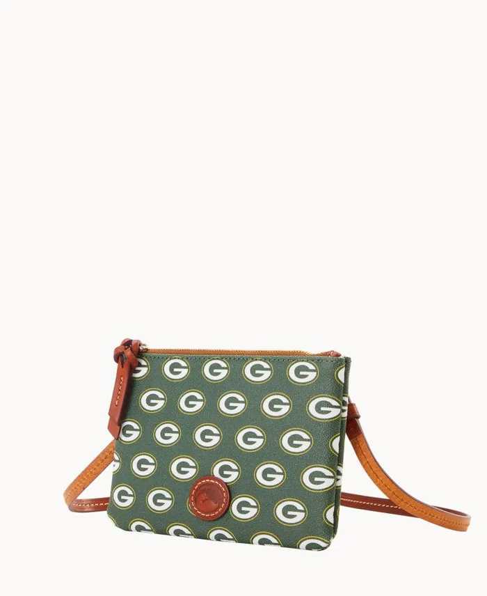 WomenMen Crossbodies Dooney and Bourke NFL Packers Top Zip Crossbody Packers WomenMen Crossbodies Dooney and Bourke NFL Packers Top Zip Crossbody Packers