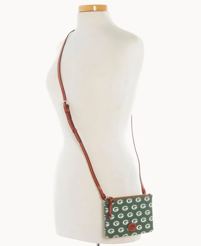 WomenMen Crossbodies Dooney and Bourke NFL Packers Top Zip Crossbody Packers WomenMen Crossbodies Dooney and Bourke NFL Packers Top Zip Crossbody Packers