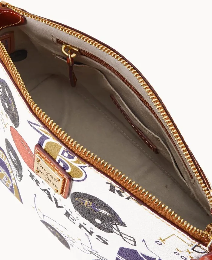 WomenMen Crossbodies Dooney and Bourke NFL Ravens Suki Crossbody Ravens