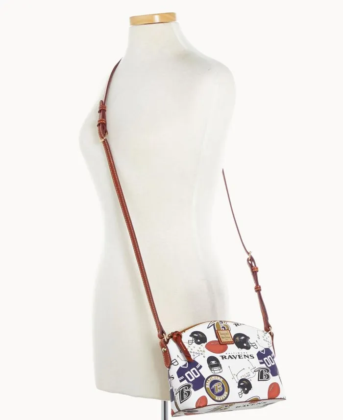 WomenMen Crossbodies Dooney and Bourke NFL Ravens Suki Crossbody Ravens