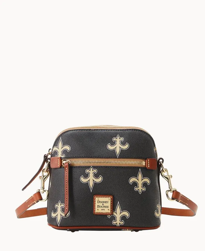 WomenMen Crossbodies Dooney and Bourke NFL Saints Domed Crossbody Saints