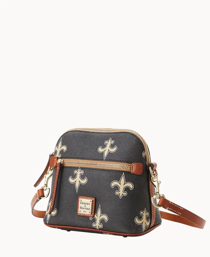 WomenMen Crossbodies Dooney and Bourke NFL Saints Domed Crossbody Saints