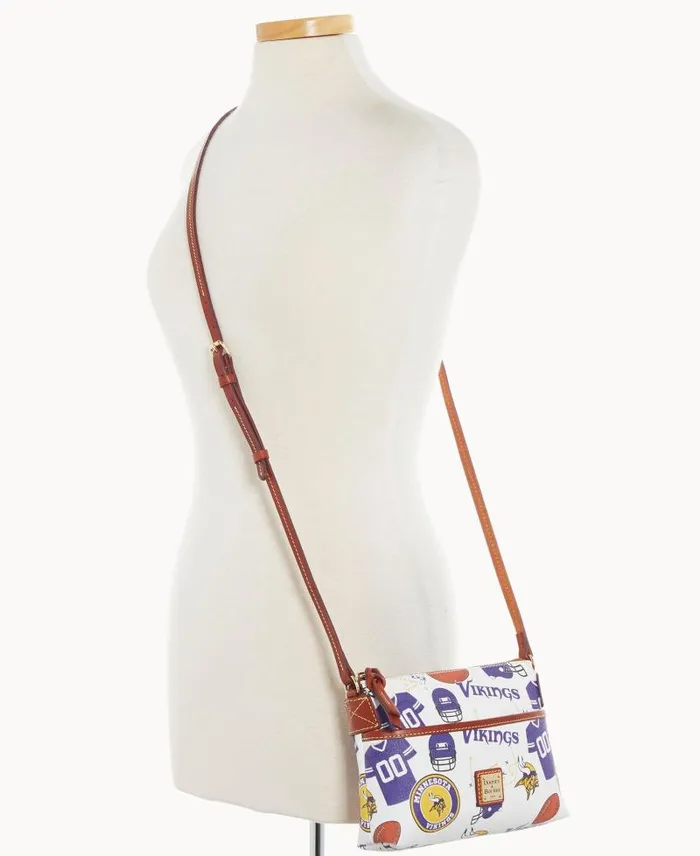 WomenMen Crossbodies Dooney and Bourke NFL Vikings Ginger Crossbody Vikings