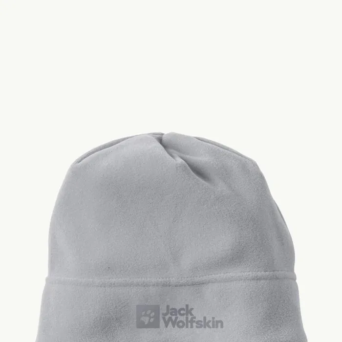 WomenMen Jack Wolfskin Hats REAL STUFF BEANIE 8211 Slate Grey One Size 8211 Beanie