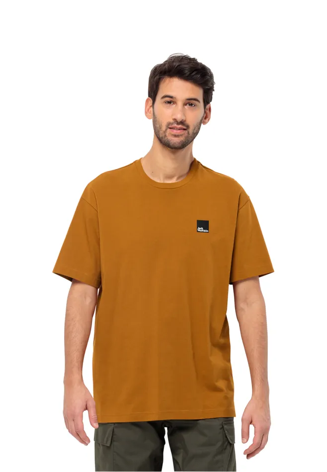 WomenMen Jack Wolfskin Tshirts and Long Sleeves ESCHENHEIMER T 8211 Autumn Leaves XS Unisex Organic Cotton Tshirt