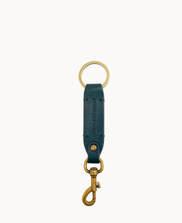 WomenMen Key Keepers and Charms Dooney and Bourke Florentine Carpenter Key Chain Black