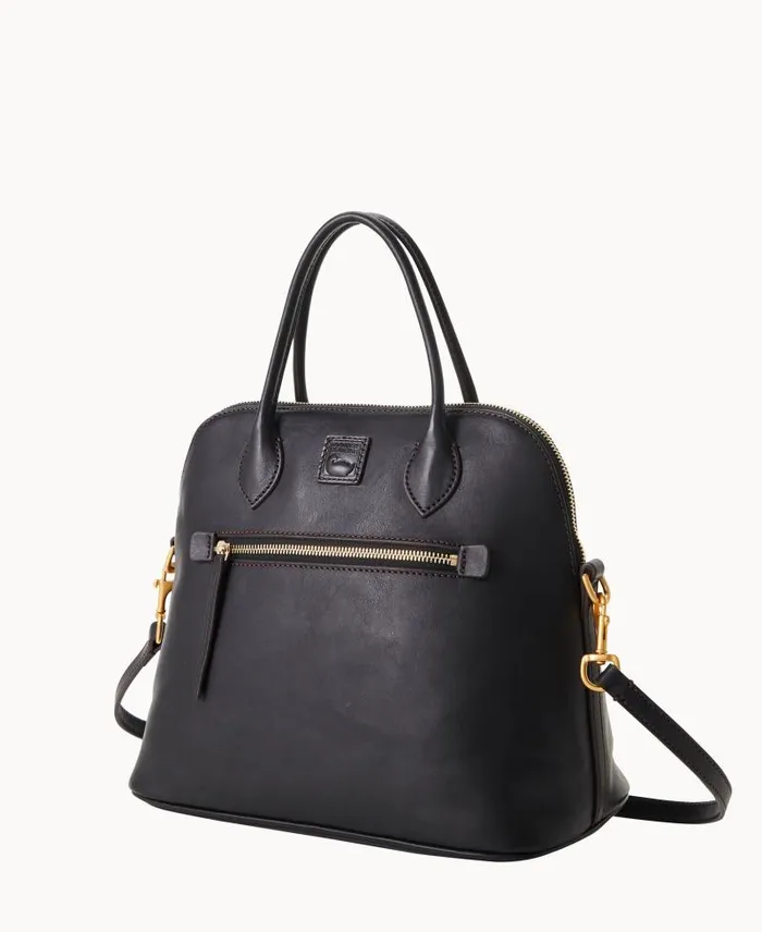 WomenMen Satchels Dooney and Bourke Florentine Large Domed Satchel Black Black WomenMen Satchels Dooney and Bourke Florentine Large Domed Satchel Black Black