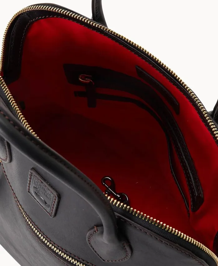 WomenMen Satchels Dooney and Bourke Florentine Large Domed Satchel Black Black WomenMen Satchels Dooney and Bourke Florentine Large Domed Satchel Black Black