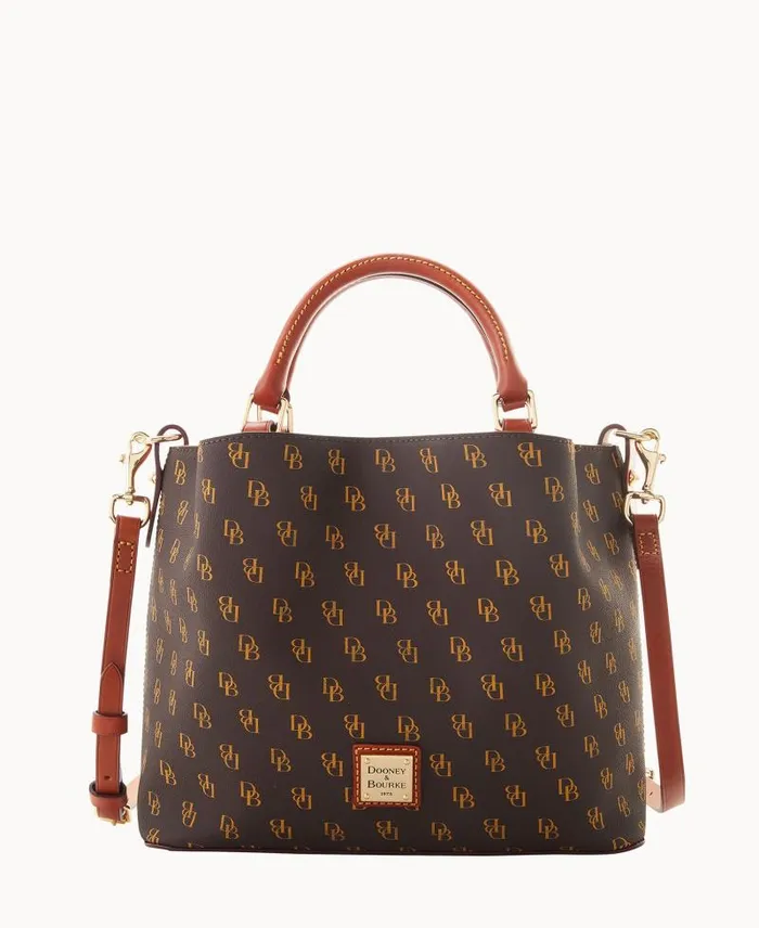 WomenMen Satchels Dooney and Bourke Gretta Small Brenna Brown Tmoro