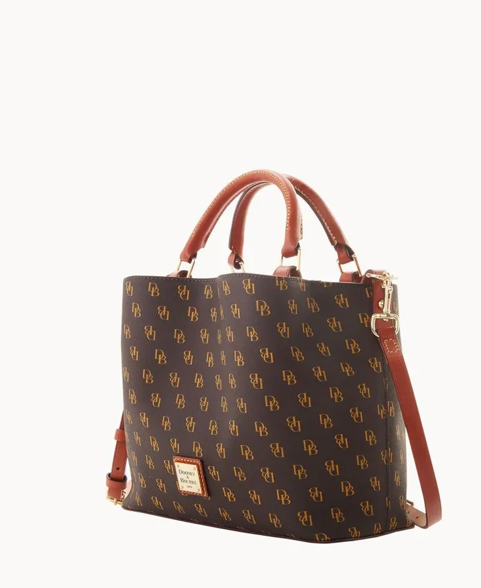 WomenMen Satchels Dooney and Bourke Gretta Small Brenna Brown Tmoro