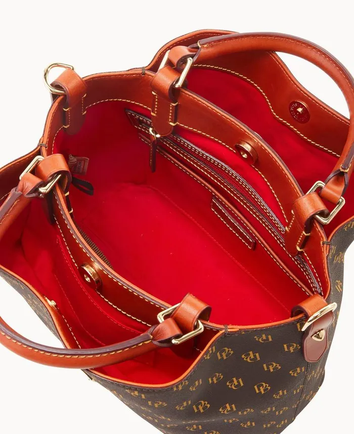 WomenMen Satchels Dooney and Bourke Gretta Small Brenna Brown Tmoro