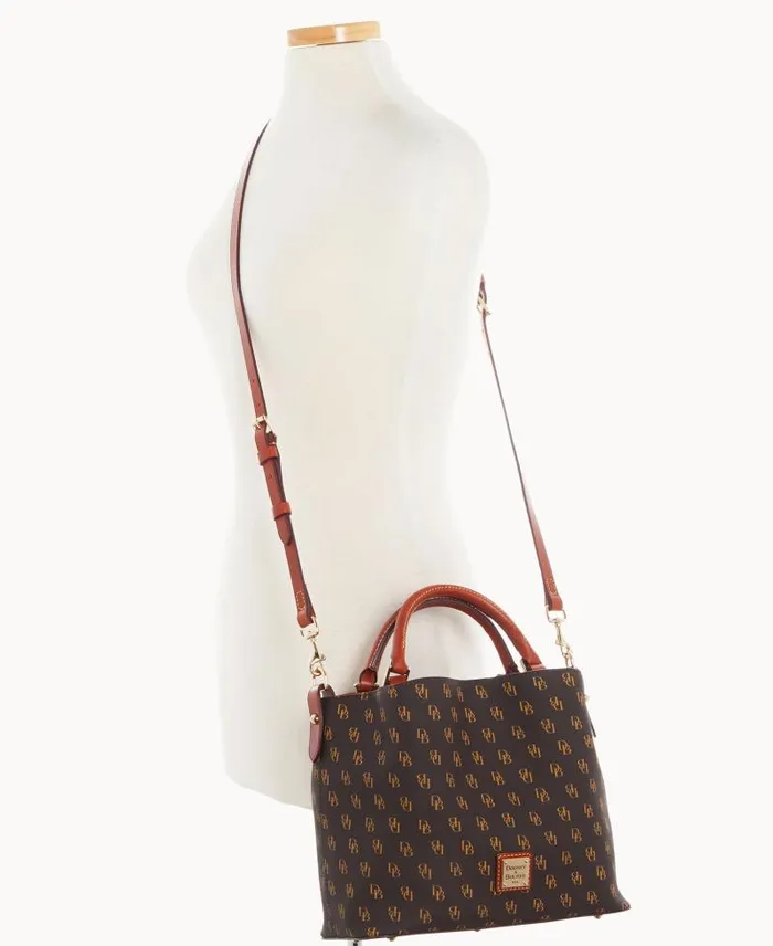 WomenMen Satchels Dooney and Bourke Gretta Small Brenna Brown Tmoro