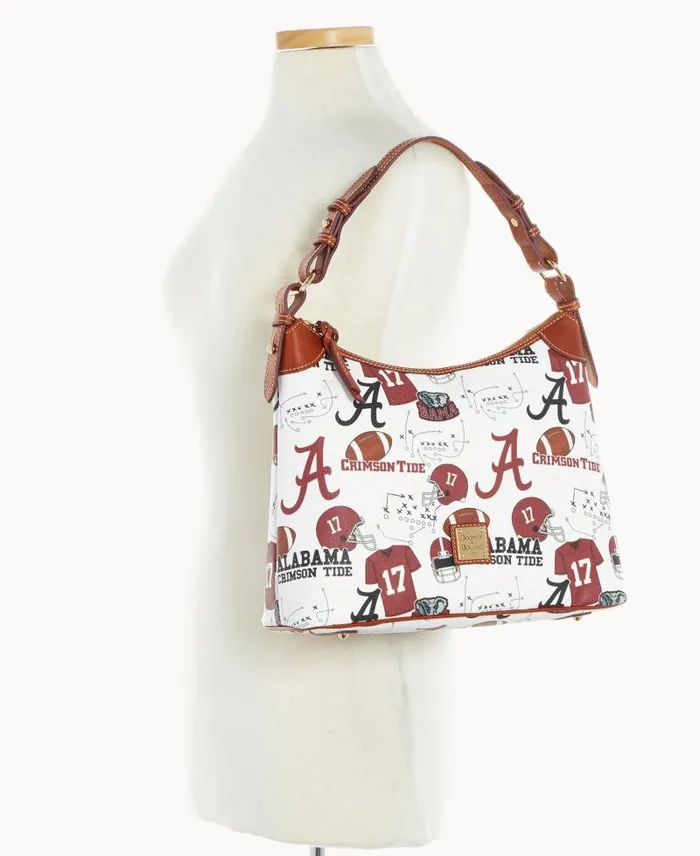 WomenMen Shoulder Bags Dooney and Bourke Collegiate University Of Alabama Hobo Alabama WomenMen Shoulder Bags Dooney and Bourke Collegiate University Of Alabama Hobo Alabama