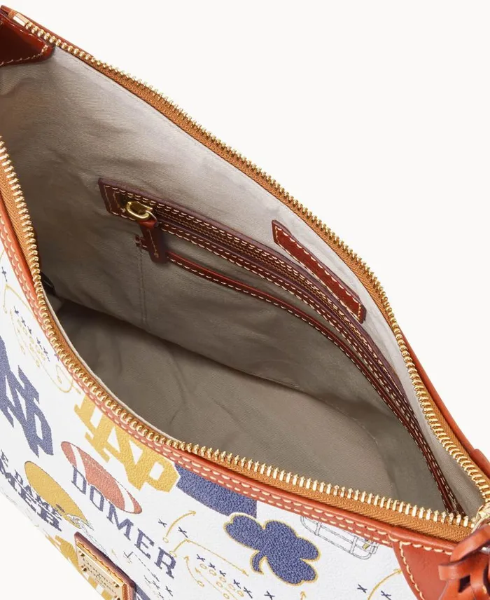 WomenMen Shoulder Bags Dooney and Bourke Collegiate University Of Notre Dame Hobo Notre Dame WomenMen Shoulder Bags Dooney and Bourke Collegiate University Of Notre Dame Hobo Notre Dame