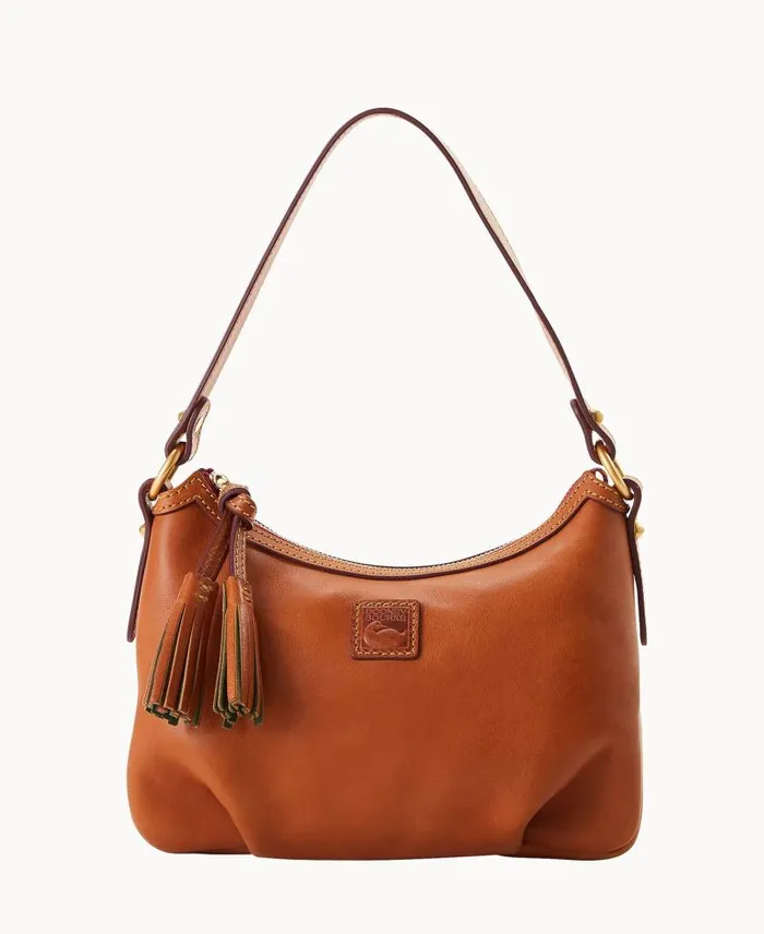 WomenMen Shoulder Bags Dooney and Bourke Florentine Pouchette Natural