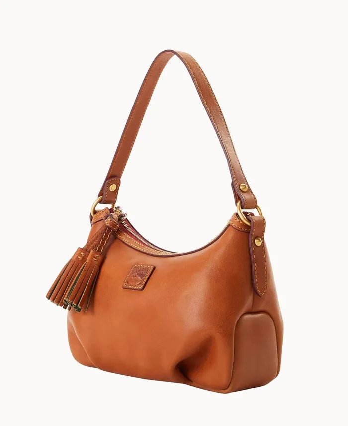 WomenMen Shoulder Bags Dooney and Bourke Florentine Pouchette Natural