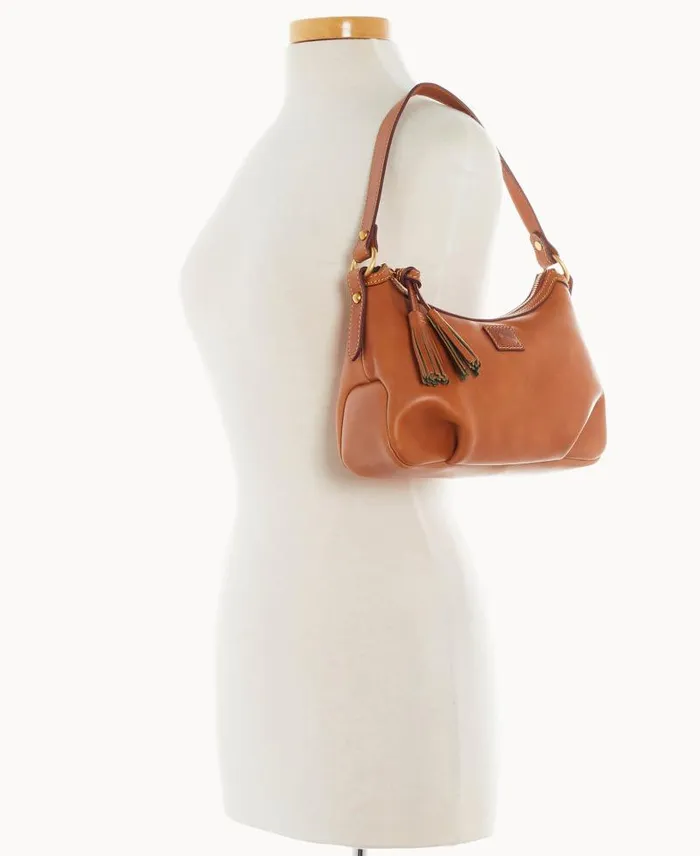 WomenMen Shoulder Bags Dooney and Bourke Florentine Pouchette Natural