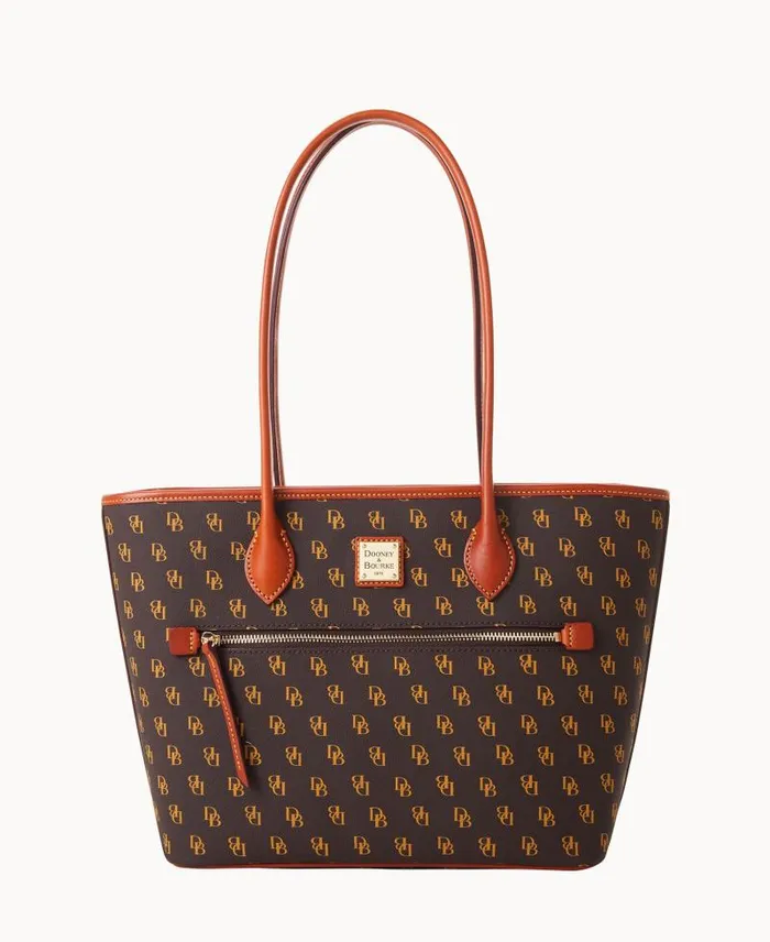 WomenMen Totes Dooney and Bourke Gretta Tote Brown Tmoro