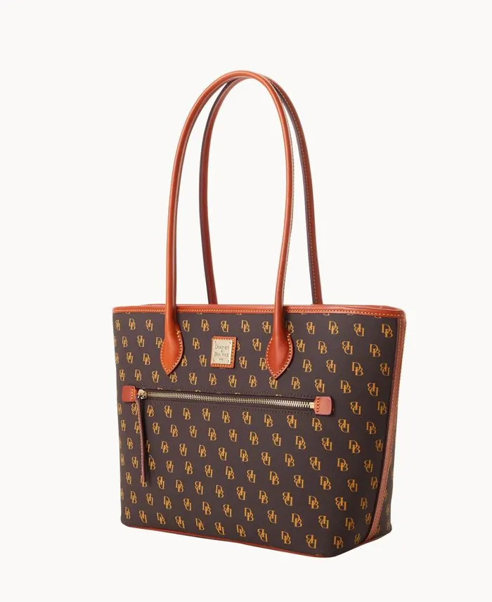 WomenMen Totes Dooney and Bourke Gretta Tote Brown Tmoro