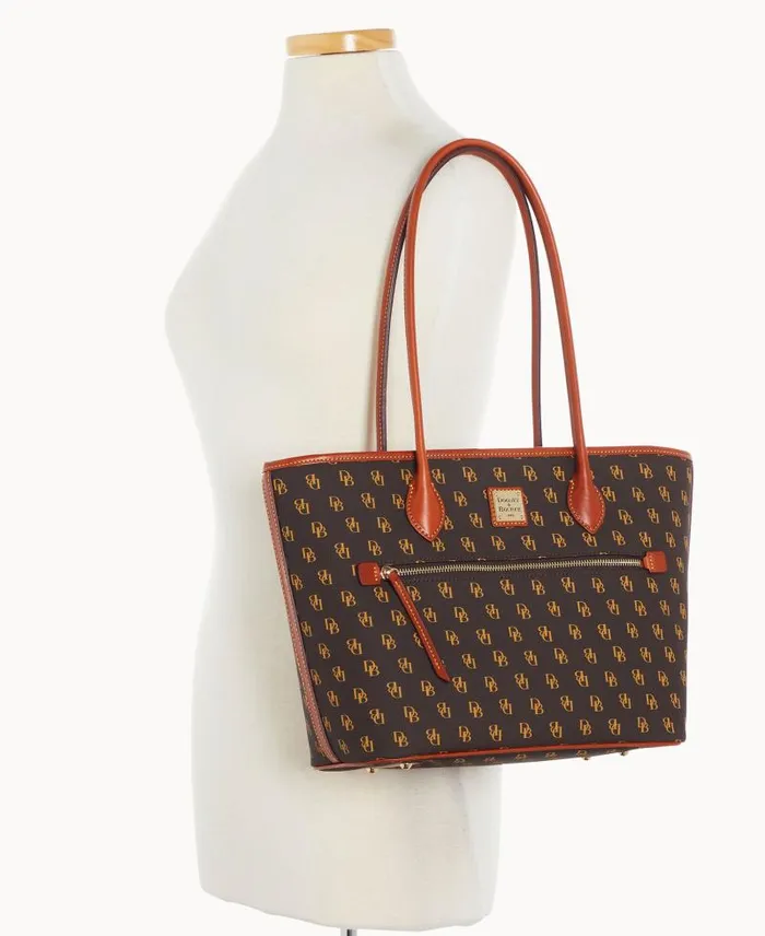 WomenMen Totes Dooney and Bourke Gretta Tote Brown Tmoro