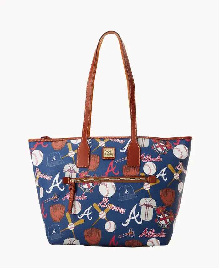 WomenMen Totes Dooney and Bourke MLB Braves Tote Braves