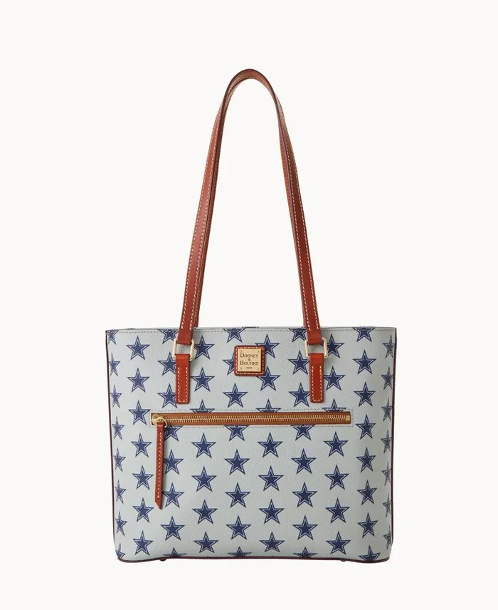 WomenMen Totes Dooney and Bourke NFL Cowboys Shopper Cowboys
