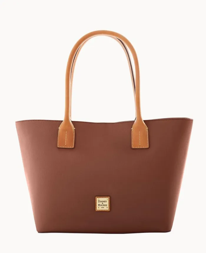 WomenMen Totes Dooney and Bourke Saffiano Small Russel Amber