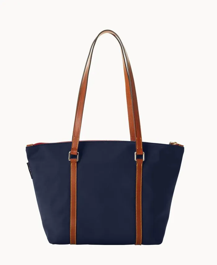 WomenMen Totes Dooney and Bourke Wayfarer Zip Tote Navy