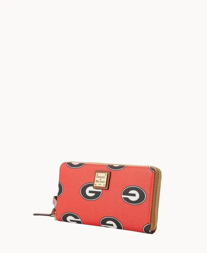 WomenMen Wallets Dooney and Bourke Collegiate University Of Georgia Large Zip Around Wristlet Georgia WomenMen Wallets Dooney and Bourke Collegiate University Of Georgia Large Zip Around Wristlet Georgia
