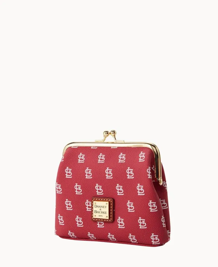 WomenMen Wallets Dooney and Bourke MLB Cardinals Large Framed Purse Cardinals WomenMen Wallets Dooney and Bourke MLB Cardinals Large Framed Purse Cardinals