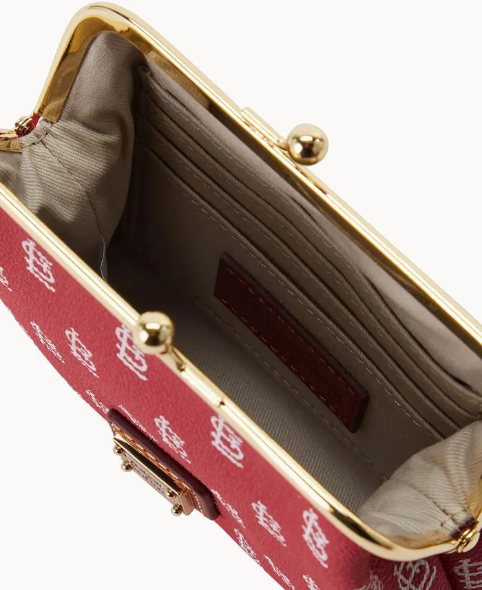 WomenMen Wallets Dooney and Bourke MLB Cardinals Large Framed Purse Cardinals WomenMen Wallets Dooney and Bourke MLB Cardinals Large Framed Purse Cardinals