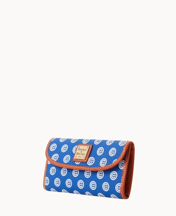 WomenMen Wallets Dooney and Bourke MLB Cubs Continental Clutch Cubs