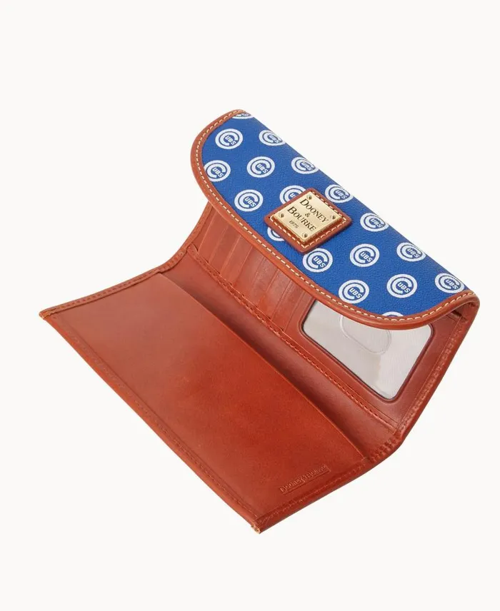 WomenMen Wallets Dooney and Bourke MLB Cubs Continental Clutch Cubs