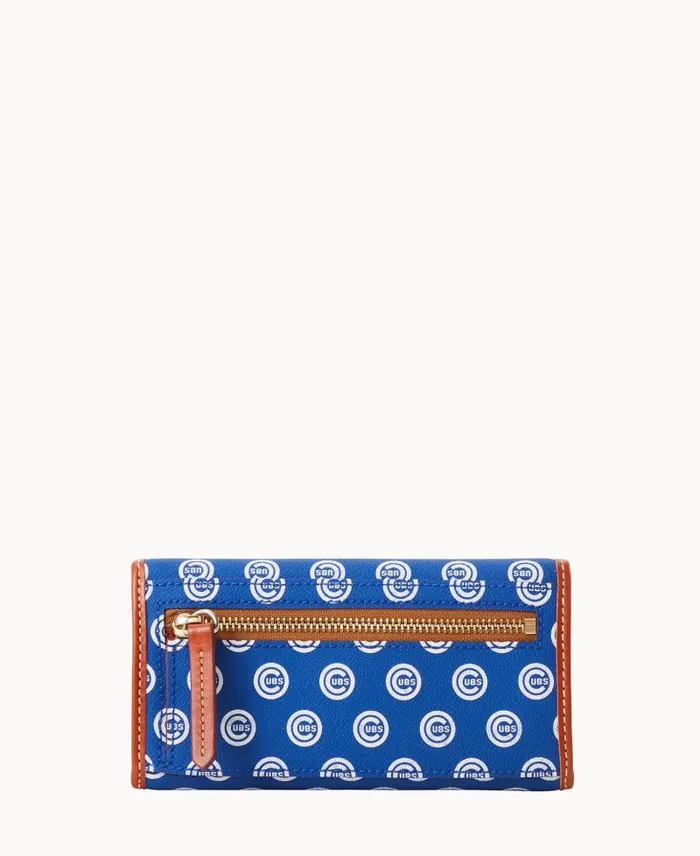 WomenMen Wallets Dooney and Bourke MLB Cubs Continental Clutch Cubs