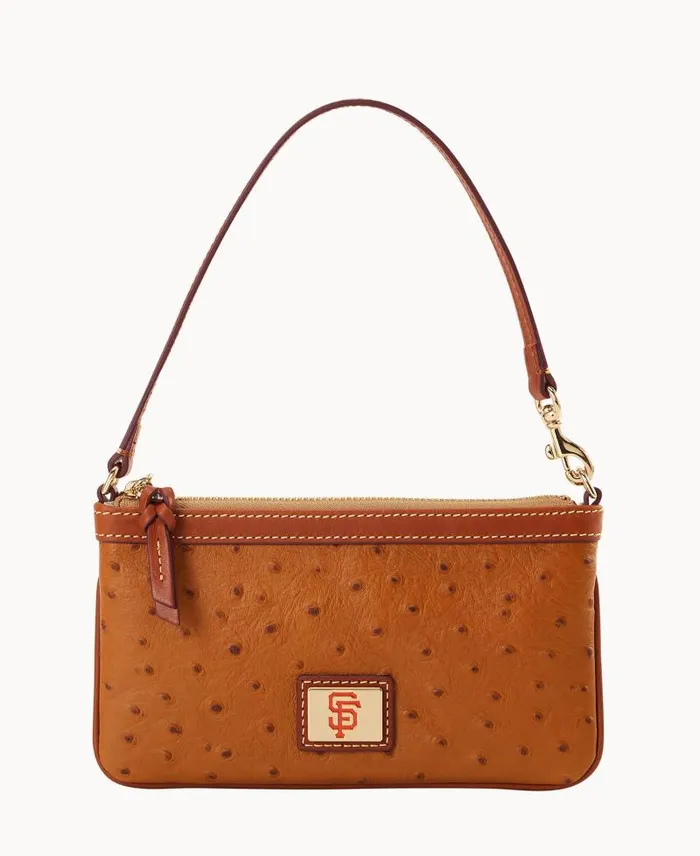 WomenMen Wallets Dooney and Bourke MLB Giants Large Slim Wristlet Giants