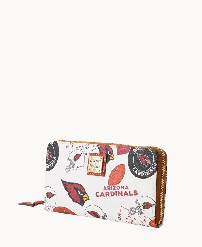 WomenMen Wallets Dooney and Bourke NFL AZ Cardinals Large Zip Around Wristlet Cardinals WomenMen Wallets Dooney and Bourke NFL AZ Cardinals Large Zip Around Wristlet Cardinals